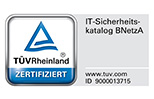 TÜVRheinland - Zertifiziert - IT-Sicherheitskatalog BNetzA